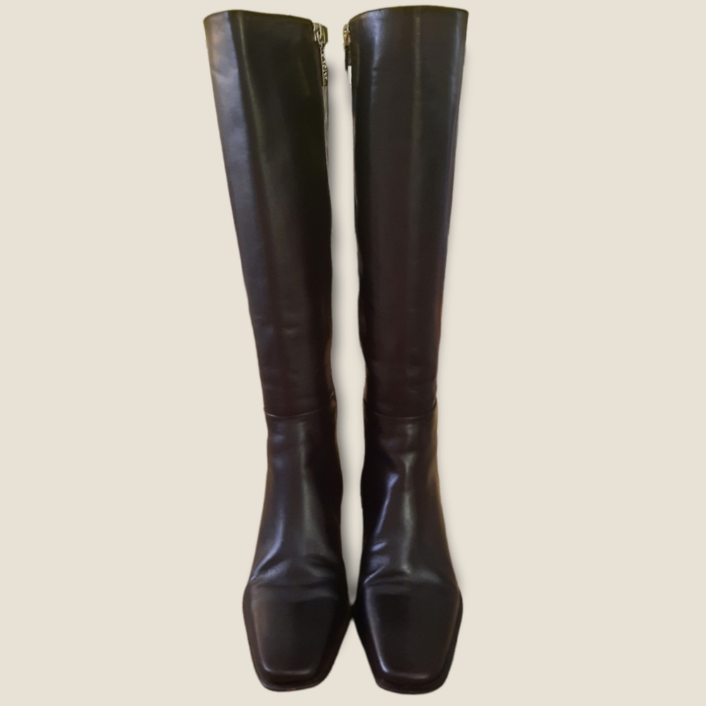 🔥🔥Made in Italy Knee High Heeled Boots by Antonio Melani Sz. 6
